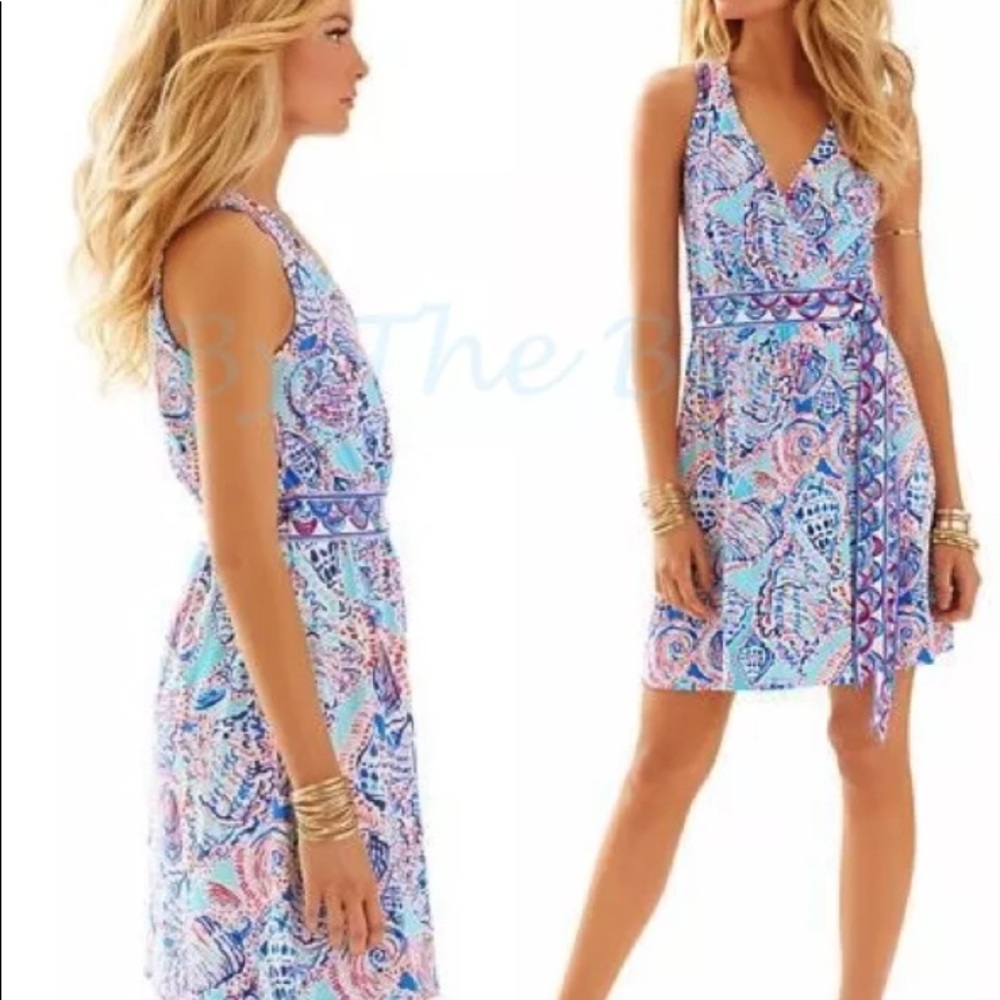 Lilly Pulitzer wrap dress xl